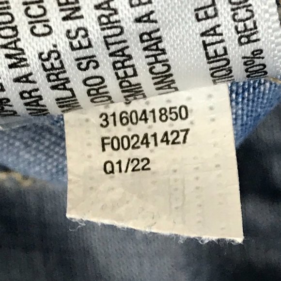 NEW Knox Rose Chambray Wide Leg Pants Women's Large Pull-On High Waist Pockets - Picture 9 of 9